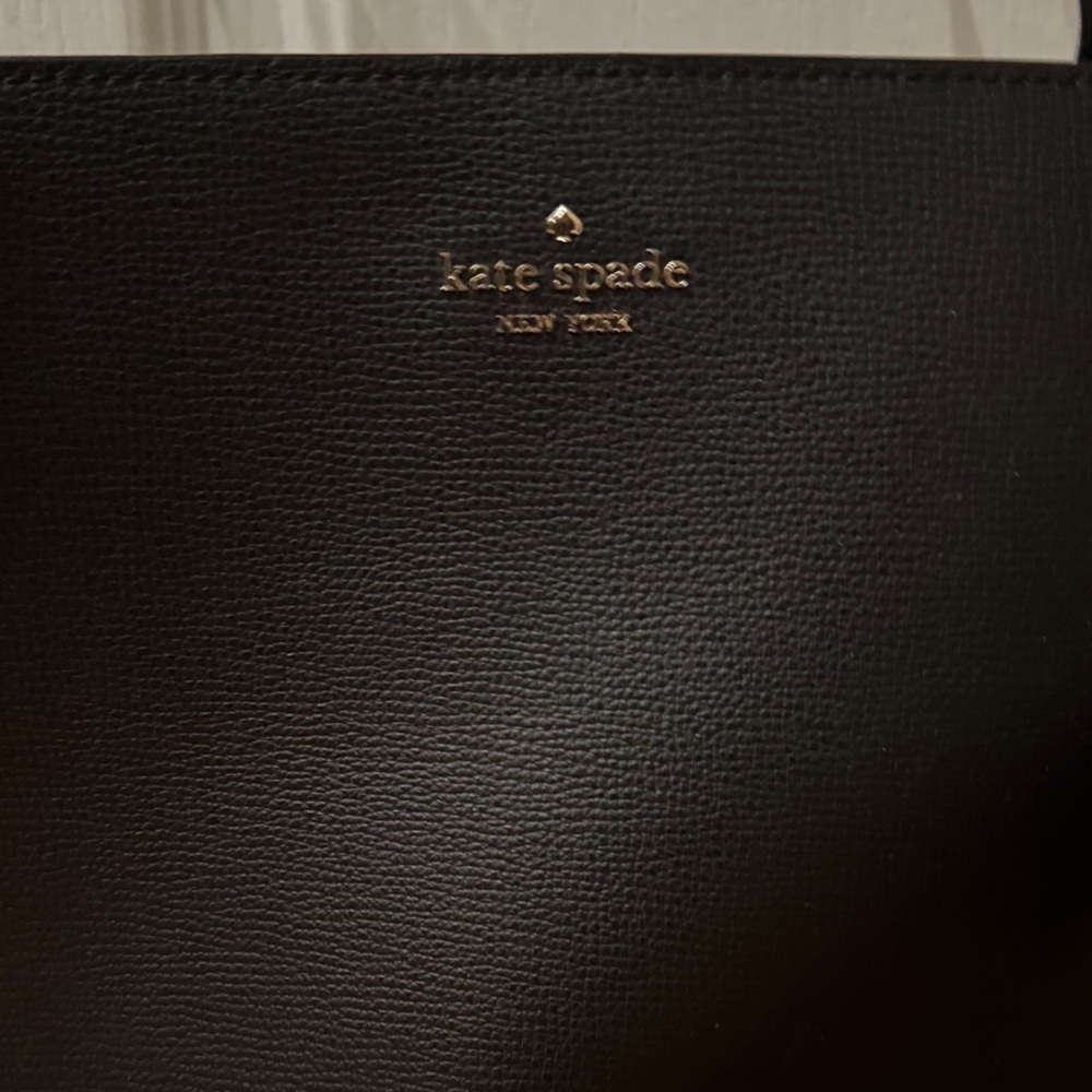 Kate Spade Black Textured Handbag